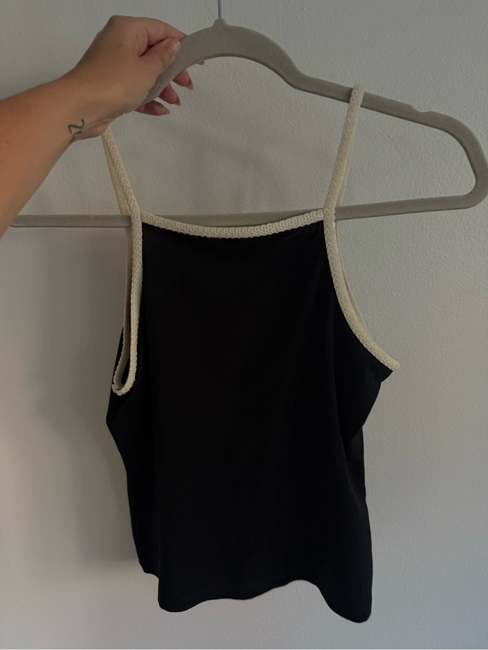 CELINE Triomphe Sequin Trim Camisole Top - Picture 2 of 3